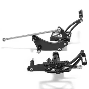 Forward Control Pegs Lever Linkage Kit Fit Harley Softail StreetBob LowRider 18+ - Bild 1 von 11