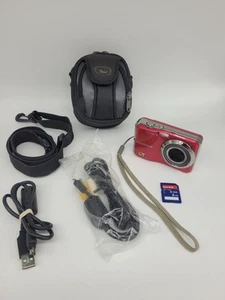Fujifilm FinePix AX280 Digitalkamera 14.0MP 5x optischer Zoom pink Konvolut - Bild 1 von 15