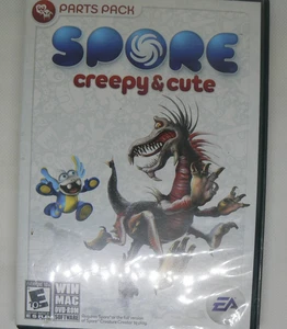 Spore Creepy & Cute Parts Pack (PC/Mac, 2008) – 1 Disc + Manual, Expansion - Picture 1 of 2