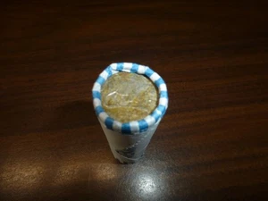 Original Bank Wrapped One Roll of Jefferson Nickels 1940D On One End - Picture 1 of 13