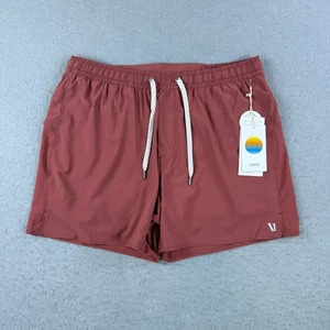Vuori Men's Course Run Shorts 5" Sienna Size Large Lightweight Performance Liner - Picture 1 of 5