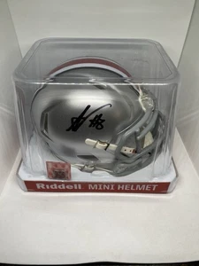 Mini casque signé ARVELL REESE Auto Riddell Ohio State Buckeyes certificat d'authenticité témoin - Photo 1/9