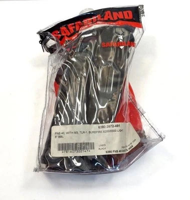 Safariland 6390-2672-491 Level I Retention Holster RH 6390 Surefire Black Gloss - Image 1 of 4