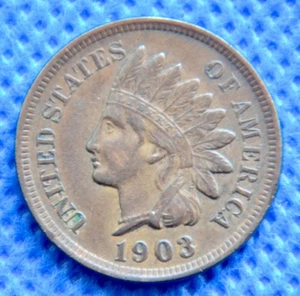 1903 Indian Head Cent - vz #N1487 - Bild 1 von 3