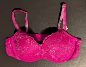 Victorias Secret Dream Angels Padded Demi Pink 2015 NYC Fashion Show Bra 34B NWT - Picture 1 of 20