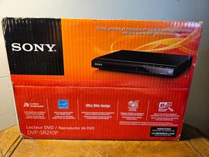 Sony Progressive Scan CD and DVD Player Brand New in Black | DVP-SR210P - Picture 1 of 2