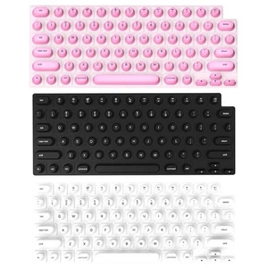 Stylish Silicone Keyboard Cover for Long Nails Compatible with For MacBook Pro - Bild 1 von 15