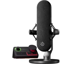 Steelseries Alias Pro XLR Gaming & Streaming Microphone with Stream Mixer Black - Picture 1 of 7