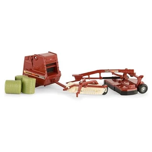 ERTL 1/64th Hesston 3 Piece Hay Set includes Mower, Hay Rake, Baler 16264 - Picture 1 of 2