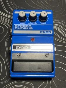 PEDAL DE GUITARRA CORO ESTÉREO DOD FX 65 Probado - Imagen 1 de 4
