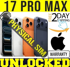 APPLE IPHONE 17 PRO MAX 256GB (DESBLOQUEADO DE FÁBRICA)✅BANDEJA DE TARJETA SIM FÍSICA✅❖SELLADA❖ - Imagen 1 de 7