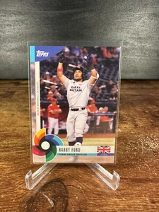 Harry Ford 2023 Topps World Baseball Classic Global Stars #26 Great Britain - Foto 1 di 2