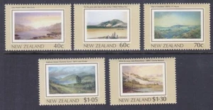 Nuova Zelanda 912-17 nuovi di zecca 1988 The Land Paintings Set completo di 5 - Foto 1 di 1