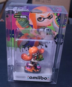 Amiibo Orange Inkling Girl Figure Splatoon 2 Nintendo Switch Wii U 3DS - Foto 1 di 1