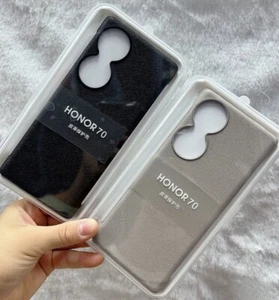 Funda trasera original de cuero PU para teléfono móvil HONOR 70 - Imagen 1 de 10