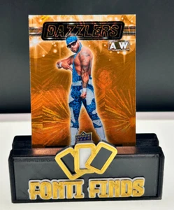 2024 Upper Deck AEW Austin Gunn Orange Dazzlers DZ-18 - Imagen 1 de 3
