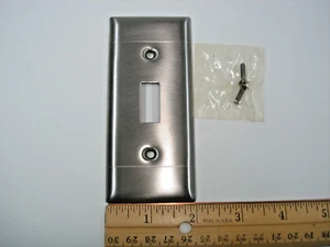 Piastra interruttore acciaio inox 2" larghezza Sierra - Foto 1 di 2