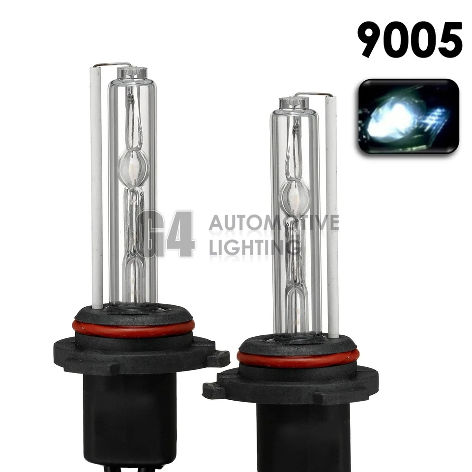 2X NEW HID XENON HB3 9005 9145 Headlight HID Bulbs AC 35W 6000K Crystal White - Image 1 of 4