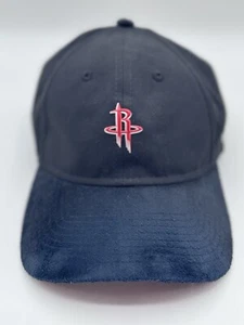 New Era 9twenty Houston Rockets On Court Strapback Mütze Cap schwarz unstrukturiert - Bild 1 von 11