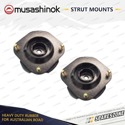 Rear LH+RH Strut Mount for Mazda 626 MX6 GE 2.0L 4Cyl 2.5L V6 4WS 2WS KL - image 1 of 2