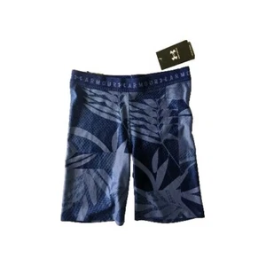NWT UA UNDER ARMOUR High Rise Bike Short HeatGear Compression Women's Size Med - Picture 1 of 7