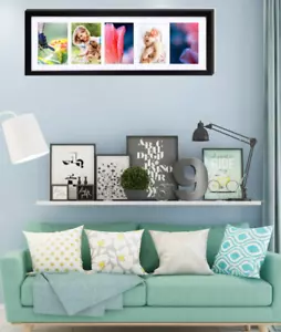 Decorative Wood Wall Hanging Picture Photo Collage Frame for Wall - Picture 1 of 6