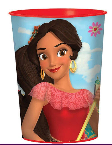 Disney PRINCESS ELENA OF AVALOR birthday party resusable PLASTIC CUP 16oz FAVOR - Image 1 of 1