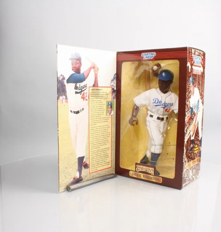 Jackie Robinson Brooklyn Dodgers 12 inch Fully Poseable Starting Lineup Figure Cover