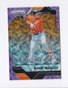 2017 Panini Prizm Purple Scope #30 Manny Machado /99 Orioles Dodgers Padres - Picture 1 of 2
