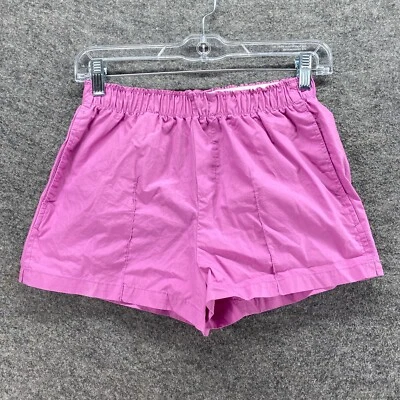 Urban Outfitters Shorts Women XS Purple High Rise Chino Cotton Pull On Pockets - Image 1 of 4