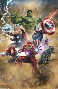 Póster Marvel Cinematic Universe: Avengers: Fantastic - Imagen 1 de 29