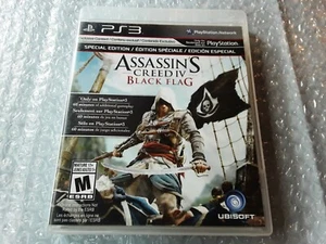 Assassins Creed Black Flag (PS3) Sony PlayStation 3 Special Edition Complete Cib - Picture 1 of 4