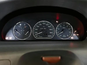 For Fiat Punto I 1993-1999 Polished aluminum rings for the instrument cluster x3 - Picture 1 of 7