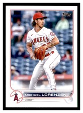 2022 Topps Update #US84 MICHAEL LORENZEN Los Angeles Angels ~E7A