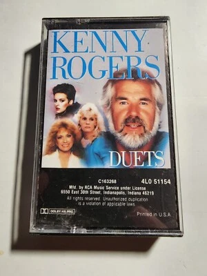 Kenny Rogers: DUETS - 1983 Kim Carnes, Sheena Easton & Dottie West / VG+ CS5 - Image 1 of 2