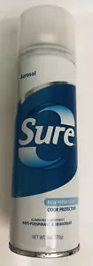 Sure Aerosol Anti-Perspirant & Deodorant Spray 6 Oz Fresh Scent Shelf Wear View - Picture 1 of 2