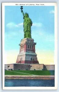 Postal de la Estatua de la Libertad en Nueva York - Imagen 1 de 2