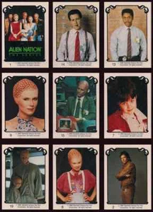 1990 ALIEN NATION TV SHOW COMPLETE BASIC TRADING CARD SET - Picture 1 of 1