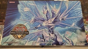 YU-GI-OH! TRISHULA THE DRAGON OF ICY INPRISONMENT - OTS PLAYMAT - FAST SHIPPING - Picture 1 of 1