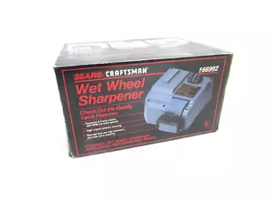 NOS! CRAFTSMAN TOOLS WET WHEEL SHARPENER No. 66992 - Picture 1 of 5