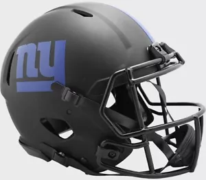 Casco autentico New York Giants Eclipse taglia intera non firmato - Foto 1 di 2