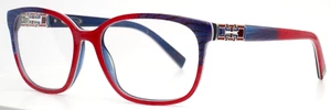 COCO SONG Golden Bug CV188 Col 2 Red Blue Womens Eyeglasses 53-17-140 B:42 - Picture 1 of 16