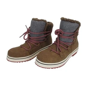 Maurices Women’s Mandy's Hybrid Duck Boots Brown Lace Up 8.5M NEW - Picture 1 of 7