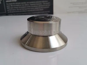 1x Solid Steel HiFi 350g LP Record Clamp Audio Disc Stabilizer Turntable - Picture 1 of 7