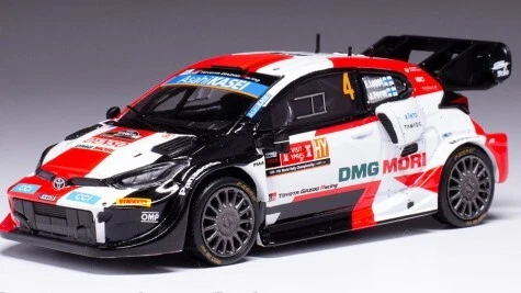 Ixo Model TOYOTA YARIS WRC N.1 RALLY YPERN 2022 LAPPI-FERM 1 43