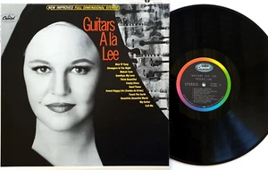 Peggy Lee – Guitars Ala Lee Vinyl LP 1966 Capitol Records USA – ST 2469 - Picture 1 of 3