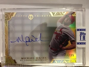 2015 Topps Tribute Michael Wacha On Card Auto Parallel 12/25 Cardinals - Picture 1 of 1