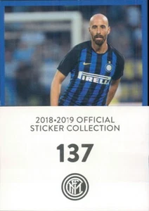 Autocollant Officiel Collection Inter Collection 2018/19 N.137-Nouveau - Imagen 1 de 1