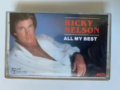 Ricky Nelson  - Cassette Tape -  ALL MY BEST  ~~~~~ TESTED - Image 1 of 4