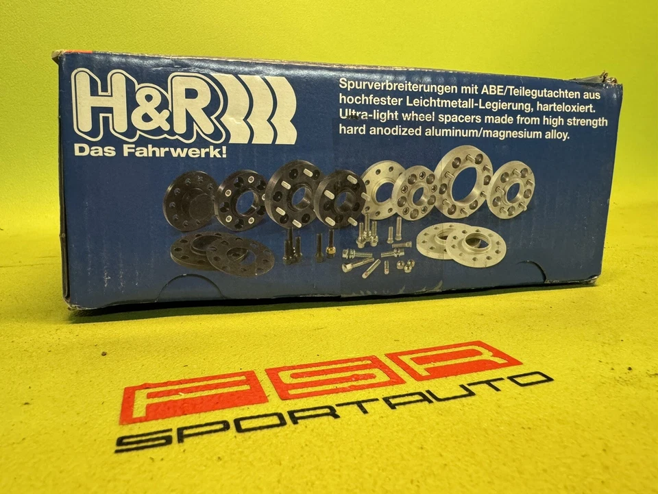 H&R Wheel Spacers 2x18mm Porsche 911 964 993 3695716 Track Plates Return - Image 1 of 1